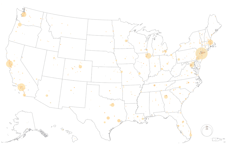 Bubble map.